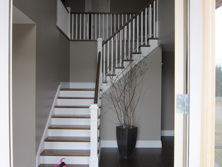 Wind Ridge Design Build Ltd - New Build - Otterville - Staircase